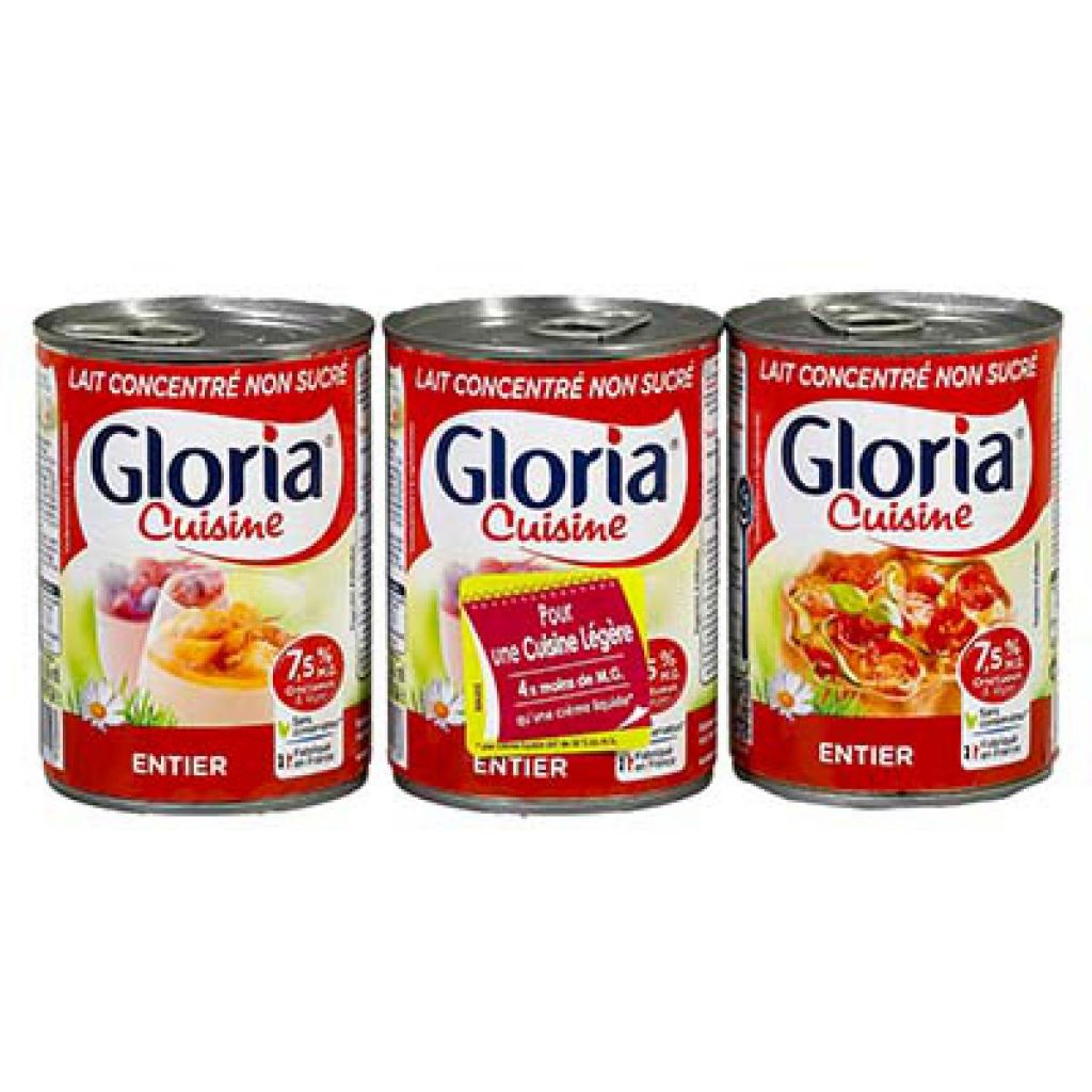 Lait gloria glace