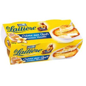 CREME OEUFS SAV VAN.X4 LA