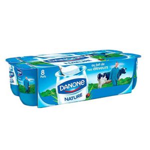 YAOURT NATURE X8 DANONE