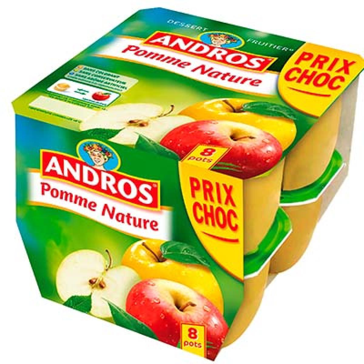 COMP.POMME 8X100G. ANDROS