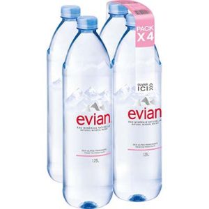PK 4X1,25L EVIAN PRESTIGE