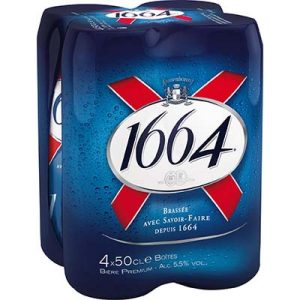 BTE 4X50CL BIERE 1664