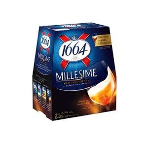 BLLE 6X25CL 1664 MILLESIM