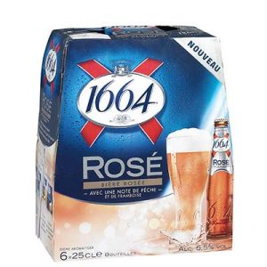 BLLE 6X25CL 1664 ROSE