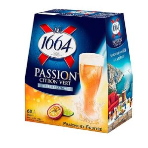 BLLE 6X25CL 1664 PASSION