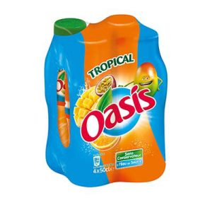 OASIS TROPICAL 4X50CL PET
