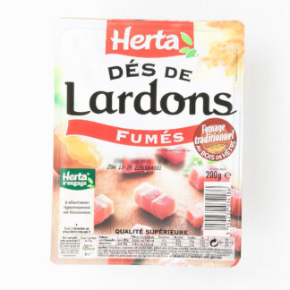 LARDONS FUMES.204G HERTA.