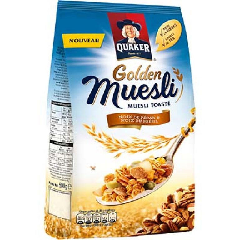 GOLDEN MUESLI NOIX QUAKER Boutique CABF