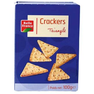 CRACKERS TRIANGLE 100G.BF