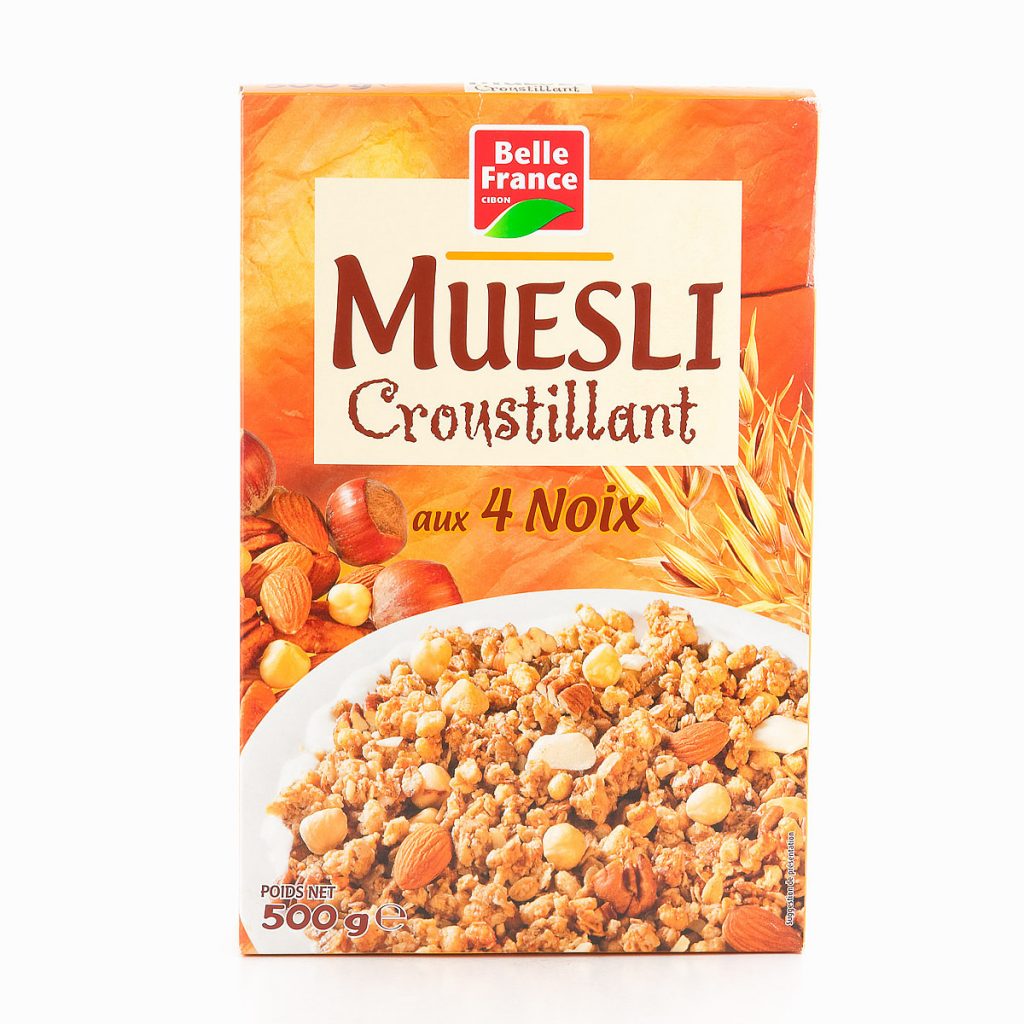 MUESLI AUX NOIX 500G BELLE FRANCE Boutique CABF