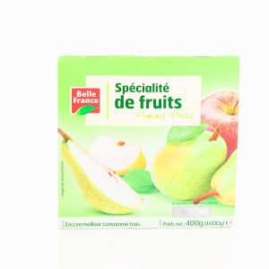 C.POMME/POIRES 4X100G. BF