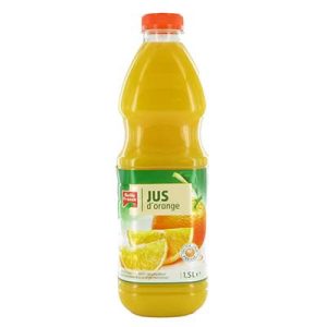 PET 1L5 PUR JUS ORANGE BF