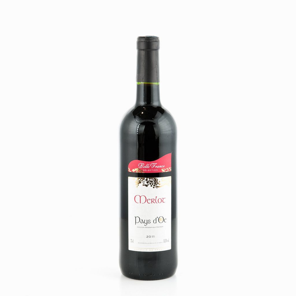 Merlot Rouge Du Pays Doc Belle France Boutique Cabf