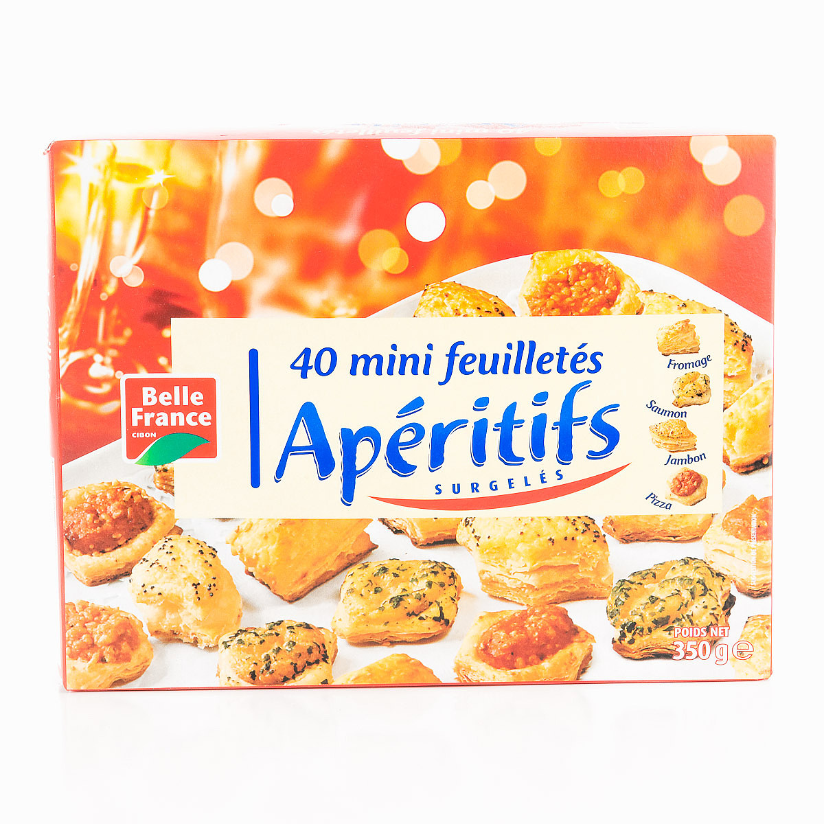FEUIL.APERITIFX40 350G.BF