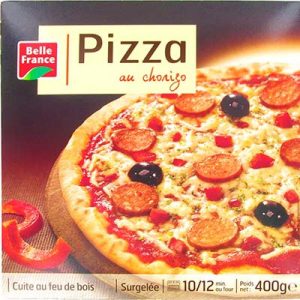 PIZ.F.BOIS CHORIZ.400G BF