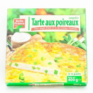 TARTE POIREAUX 400G BF
