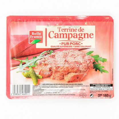 TERRINE CAMPAGNE.180G BF