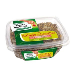 SALAD.LENTILLES 300G.MART
