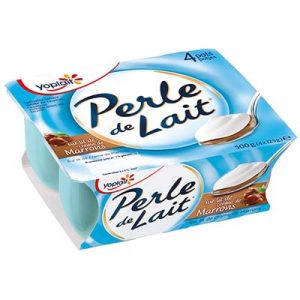 PERLE DE LAIT CR.MARRONX4