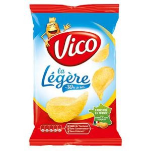 CHIPS LEGERES 120G VICO
