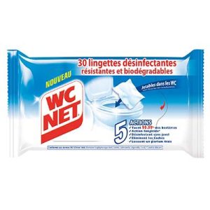 LINGETTES WC NET X30