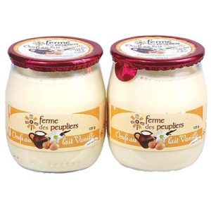 OEUF LAIT VANILLE 2X125G.