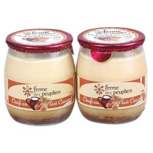 OEUF LAIT CARAMEL X2
