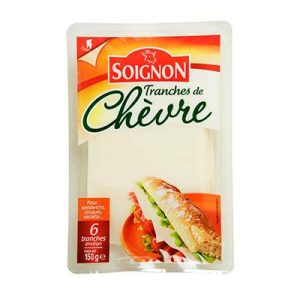 TRANCH.CHEVRE 150G SOIGNO