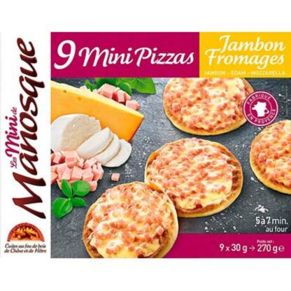 MINI PIZZAS J/FRO.X9 270G