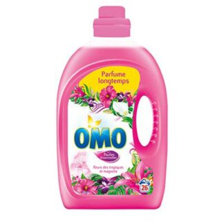 OMO - 1.47l lessive liquide lilas blanc 42 lavages omo