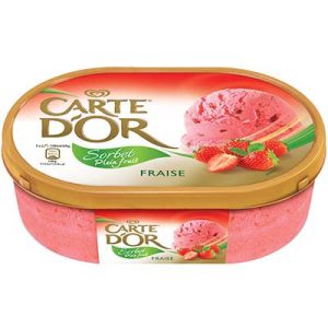 CART.OR 1L SORBET FRAISE