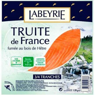 TRUITE FUME 120G LABEYRIE