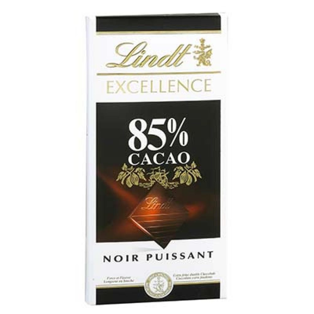 T100 CHOCO NOIR 85% LINDT - Boutique CABF