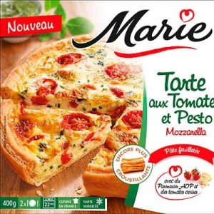 TART.TOMATE MOZZ 400MARIE