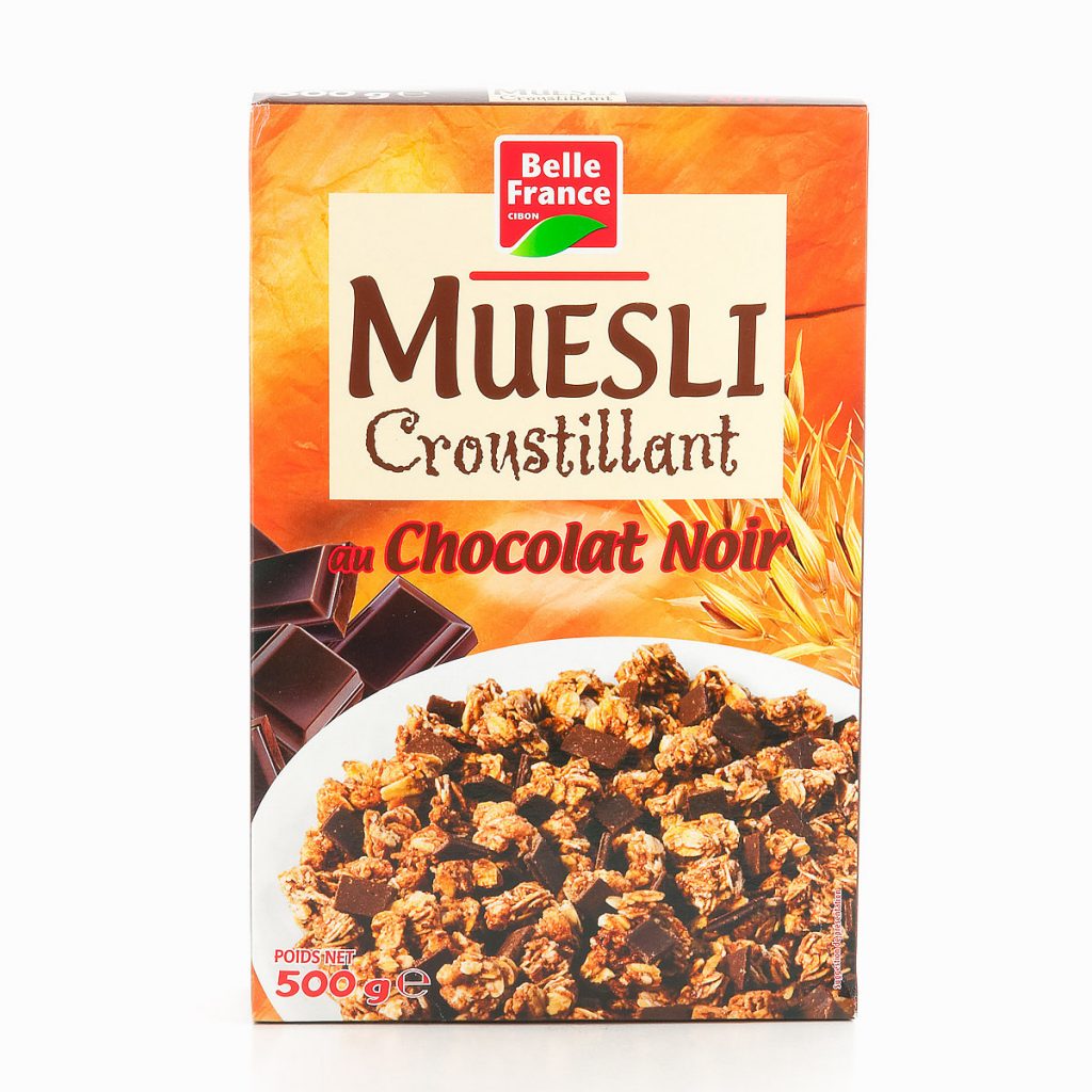 MUESLI CHOCOLAT 500G BF Boutique CABF