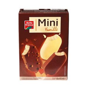 MINI BAT.VANILLE ASSX8 BF