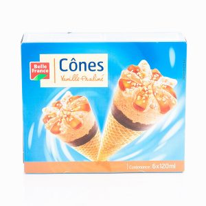 CONE VANIL/PRALINE X6. BF