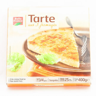 TARTE 3 FROMAGES 400G BF