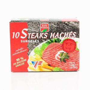 STEACK HACHE 15%MG X10 BF