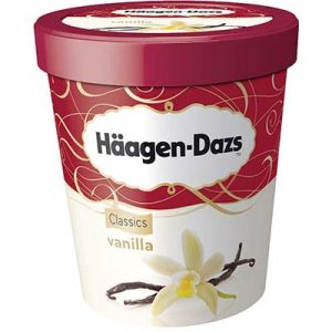 POT 500ML VANILLE HAAGEN