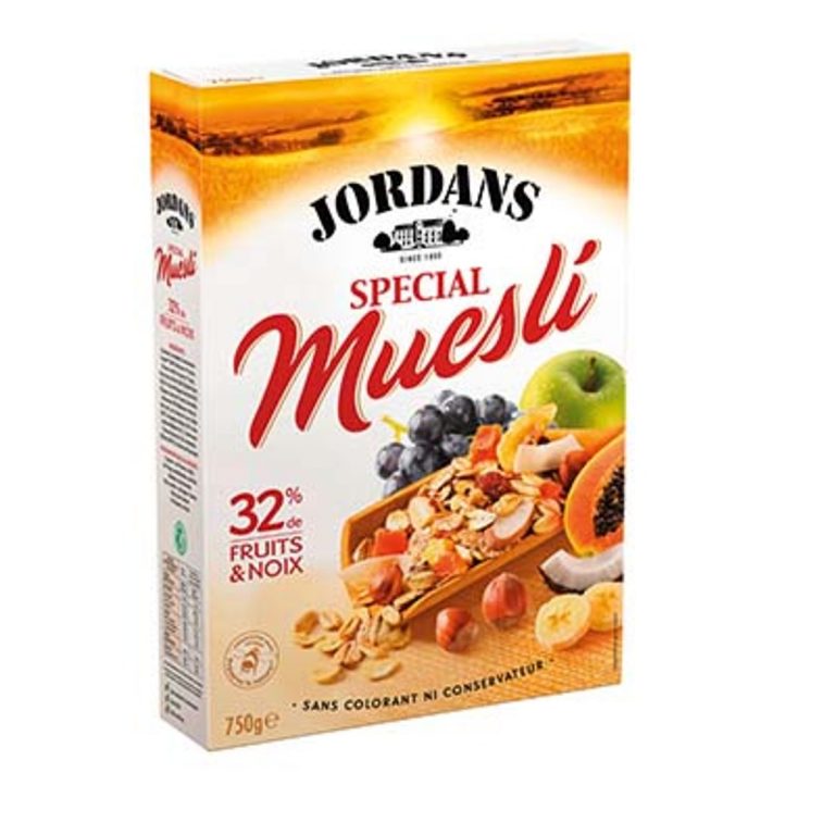 SPECIAL MUESLI750G.JORDAN Boutique CABF