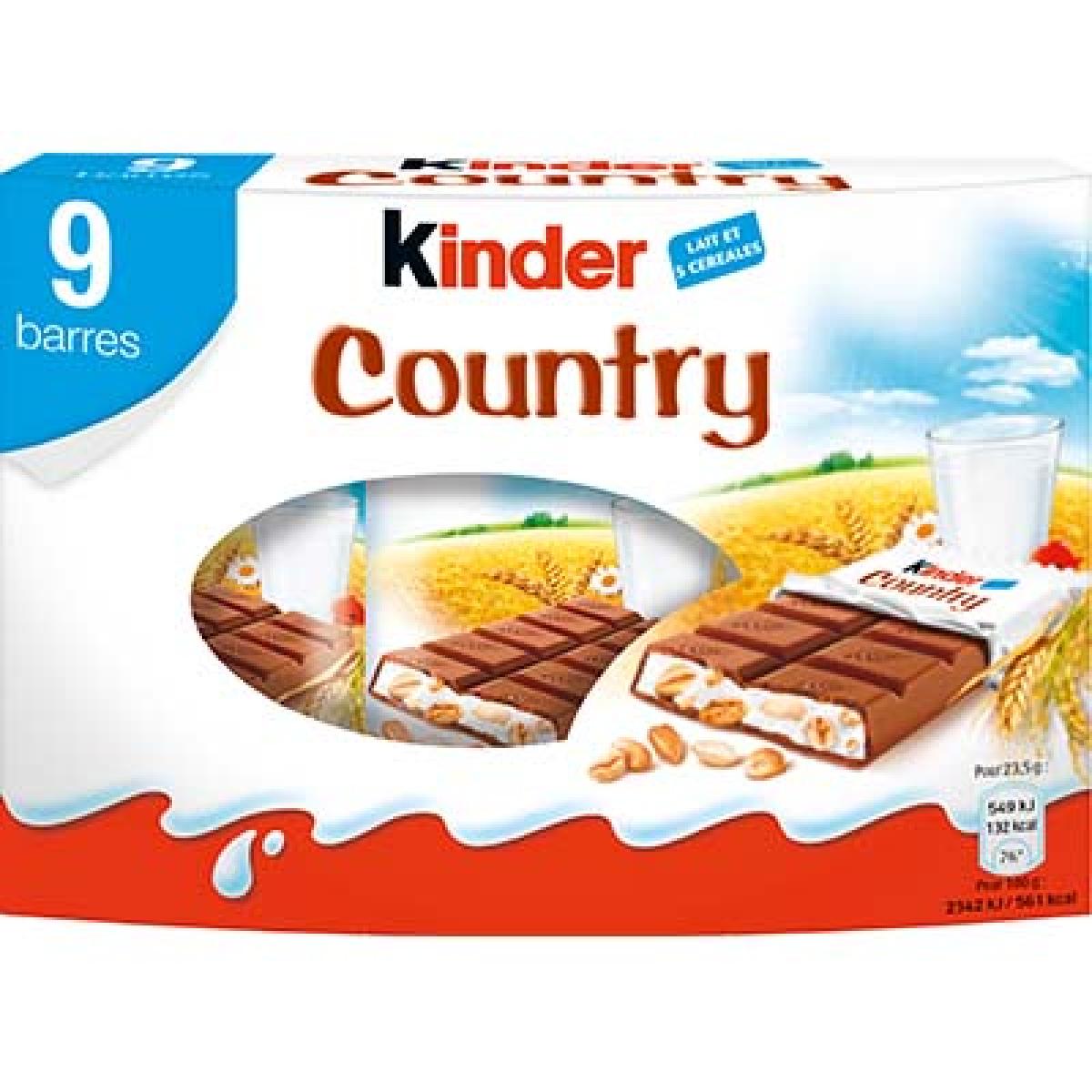 PACK 9 KINDER COUNTRY