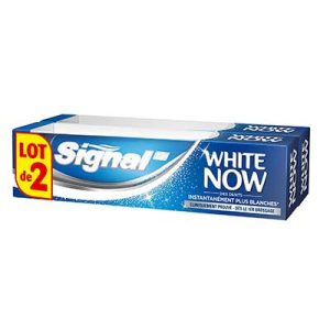SIGNAL 2X75ML WHITE NOW